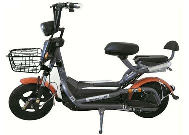 中国 オレンジ色の電気モペットのスクーターの高い発電48V 350Wはモーター力を評価しました サプライヤー