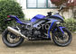 暗藍色プラスチック ボディ ガスの通りのスポーツのオートバイの合金のホイール・ディスク ブレーキ サプライヤー