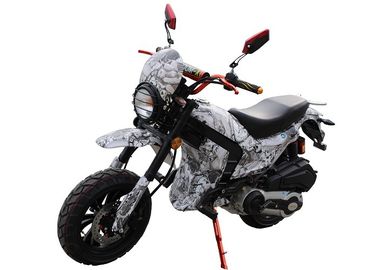 中国 125cc/150cc 4打撃のガスの土は白いプラスチック ボディ黒の合金の車輪を自転車に乗ります サプライヤー